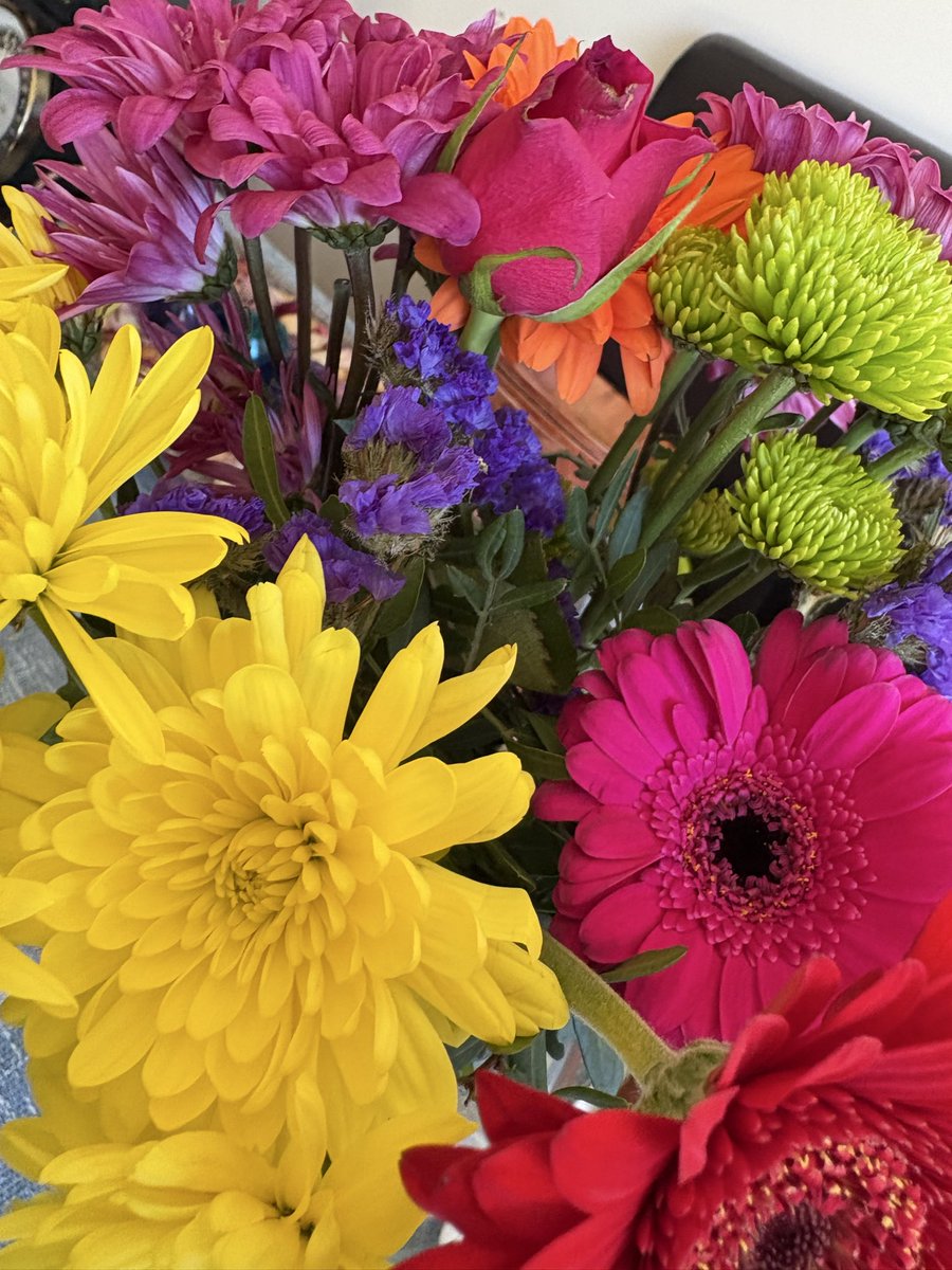 Colour brings us hope and happiness.  It might be getting colder outside, but the warmth comes from the people in our lives.