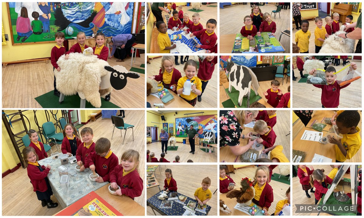We have had a lot of fun this morning learning all about farms! We milked a cow, helped a sheep give birth, learnt about wool from different animals and what animals eat. We then asked some superb questions!🐄🧑🏻‍🌾
<a href="/StJamesChorley/">Chorley St James</a> <a href="/LEAF_Education/">LEAF Education</a> <a href="/MyerscoughColl/">Myerscough College & University Centre</a>