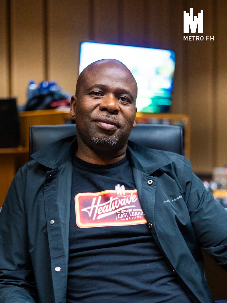 METROFMSA's tweet image. East London, METRO FM Heatwave hits Jan Smuts Stadium on Tue 16 Dec and to tell us more about it, we are joined by Mr Luthando Bara.

Get tickets now at Computicket. Early Bird R200, General R250, VIP R800. Cooler option R150. 

#METROFMHeatwave #EastLondon.