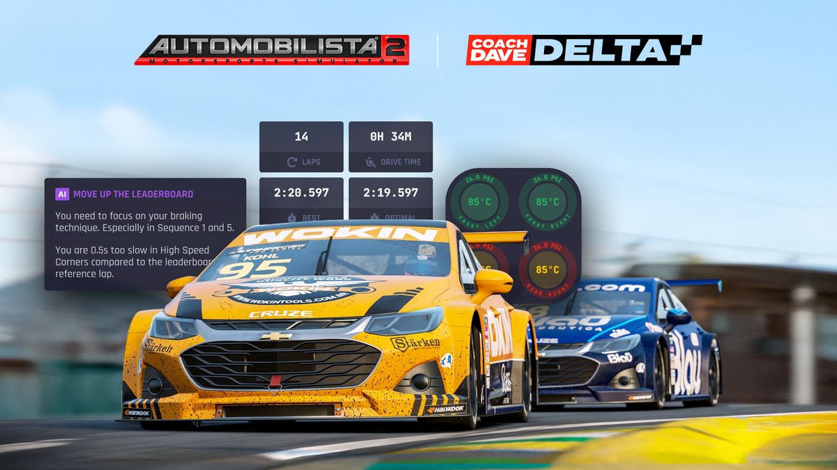 Excited to add a new game to Delta! More to come with AMS2 across our ecosystem. Can't wait to share more 🙏

<a href="/ReizaStudios/">Reiza Studios</a> <a href="/coachdavesetups/">Coach Dave Academy</a>