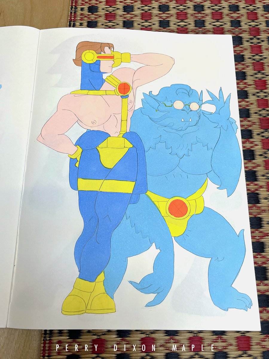 #XMen Shapes | Pencil And Marker (2/3)