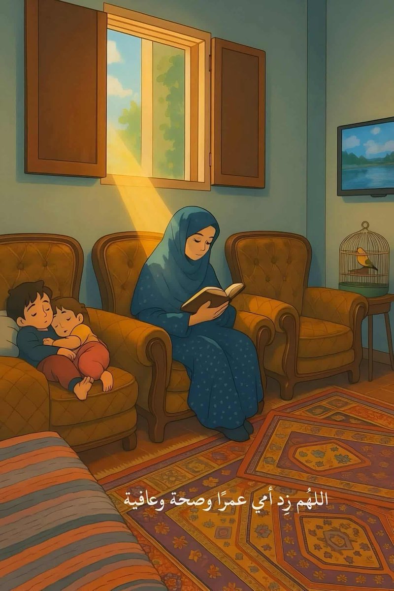 اللهُم زِد أمي عمرًا وصحة وعافية❤️