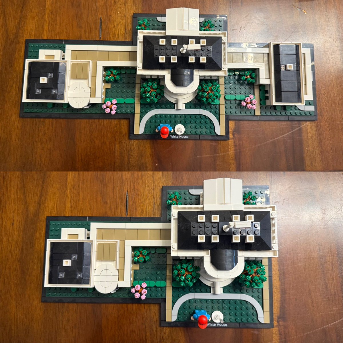 eric_messinger's tweet photo. Actual satellite photos before and after
#LEGO #DonaldTrump https://t.co/qWTHKyajDk