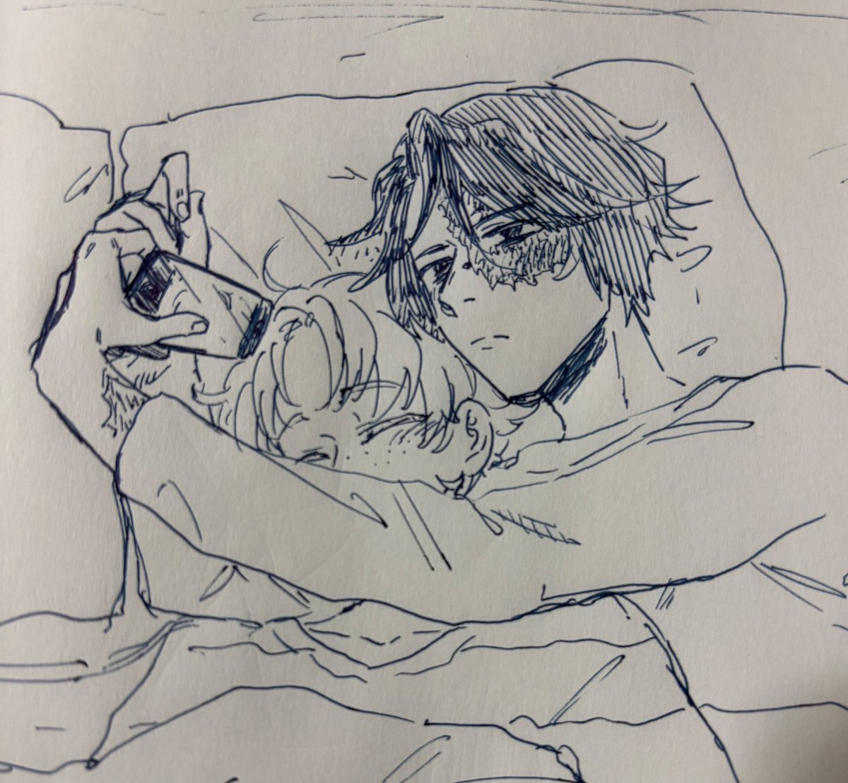 🧲、🤹の寝顔を撮る夜があっていい