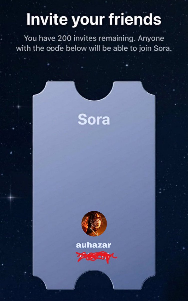 RituWithAI's tweet image. Want a Sora 2 invite code? I’ve got 211 to give away FREE! 🚀
1. Like + Retweet + Comment “Sora 2 Code”
2. Follow me (so I can DM you the code)
⚠️ No Retweet = No Code
Hurry, first come, first served!
#Sora2 #InviteCode