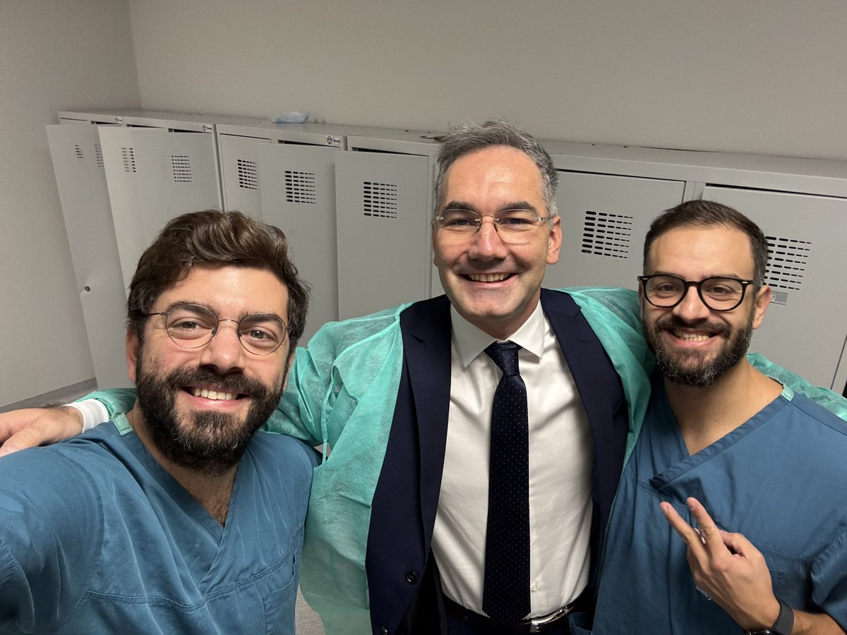 Trilled to have performed a live Retzius-sparing RARP at #CERE Central European Robotic Event in Warsaw. 
Thank you to Dr Pawel Wisz &amp; <a href="/Ruben_De_Groote/">Ruben De Groote</a>  for the organization &amp; kind invitation. Very grateful to my friend and teammate <a href="/elio_mazzone/">Elio Mazzone</a> to assist me.