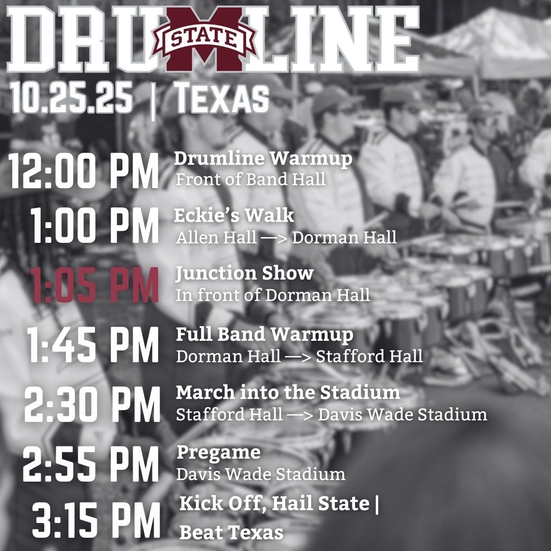 MSU Drumline tweet media