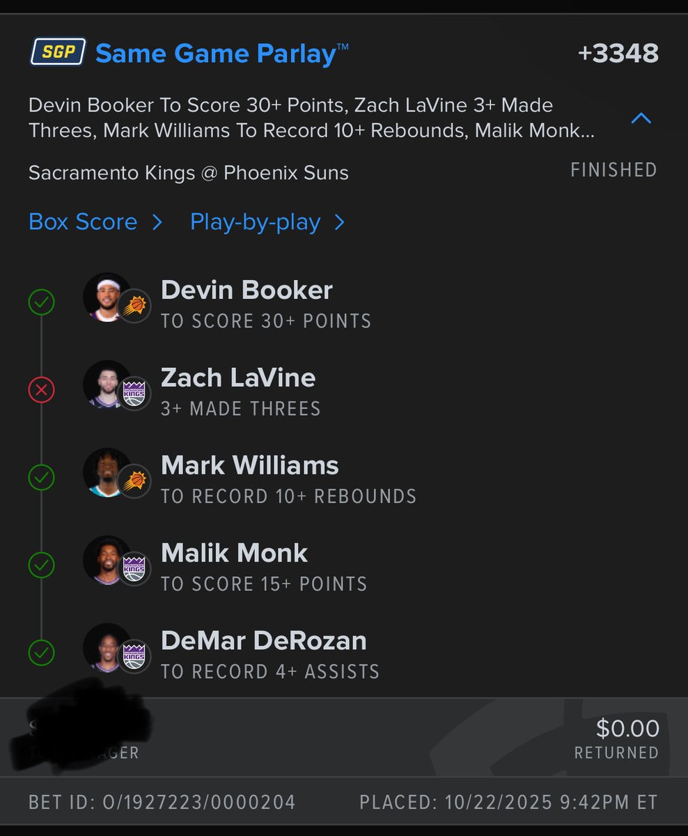 &amp; this is why I say either the NBA is rigged or I have the literal WORST luck to ever exist 💔