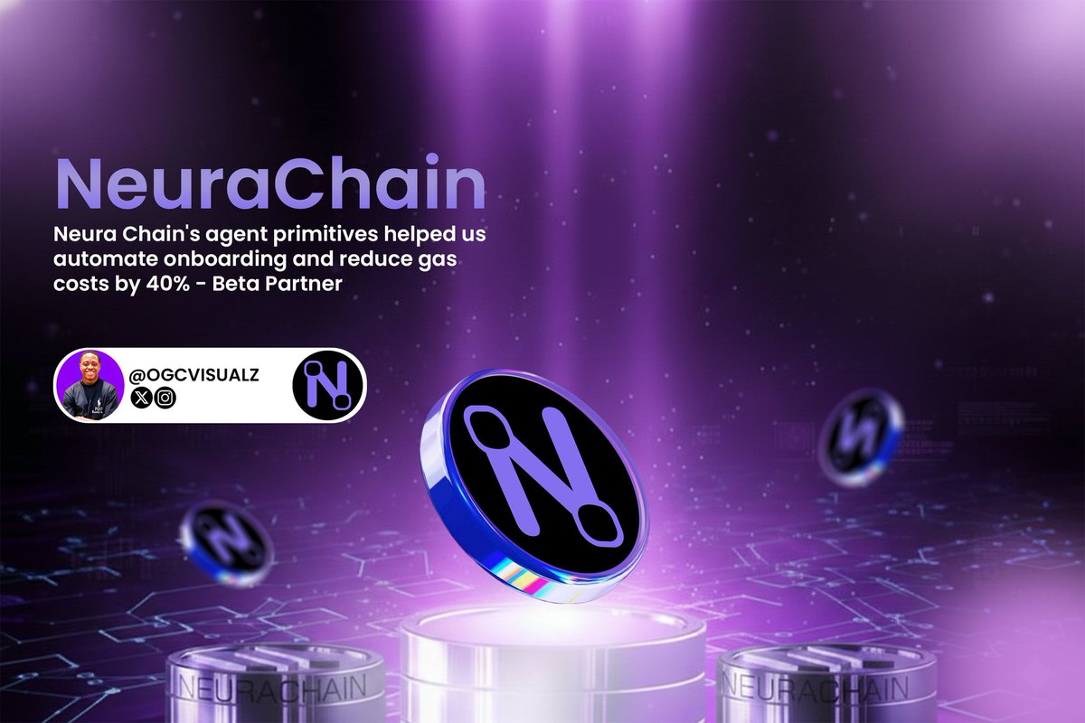 ogcvisualz's tweet photo. Futuristic design meets decentralized innovation.
Visualizing how NeuraChain automates Web3 with efficiency. ⚡
#Web3Design #NeuraChain #OGCVISUALZ
PS: Day 1 task https://t.co/pUkKImEe3l