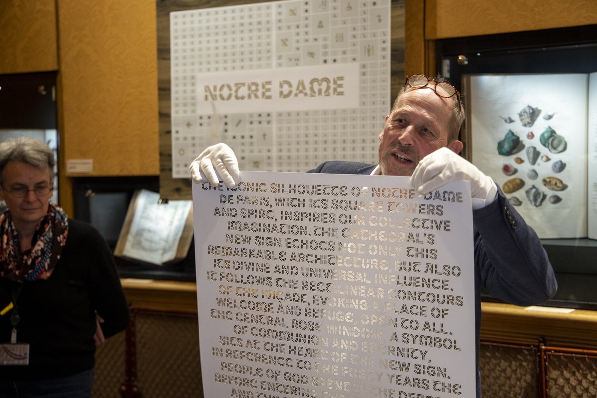 FranceinIreland's tweet image. #IrishDesignWeek: Join us on a captivating voyage through the history &amp;amp; rebirth of Notre-Dame de Paris, as French designer Laurent Ungerer unveils the creative process of designing its new visual identity
🗓️17-21 November
📍Dublin, Limerick, Cork
ℹ️tinyurl.com/2wdphk4y
#IDW25