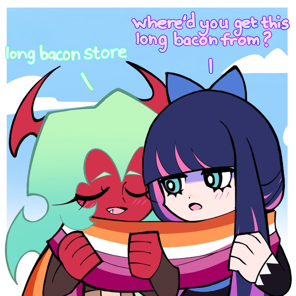 ScantyStocking 💚💜 #NewPSG