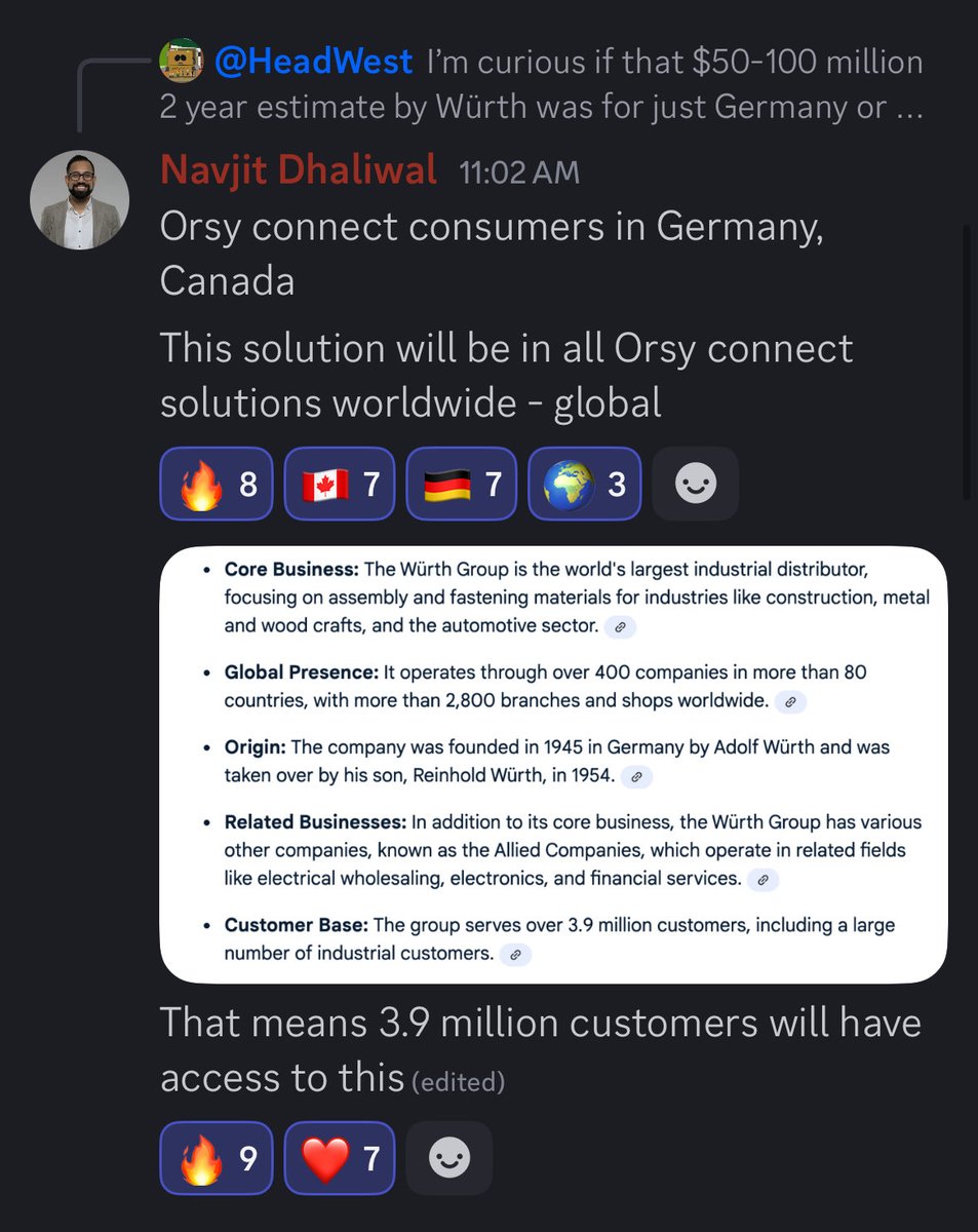 TheDAppAnalyst's tweet image. 🚨 Breaking:
Cardano project @IagonOfficial is partnering with Würth Group, a $20B+ global industrial giant.
Würth operates in 80+ countries, has 400+ companies, and serves 3.9M customers worldwide, from automotive to construction to manufacturing.
Iagon’s decentralized cloud…