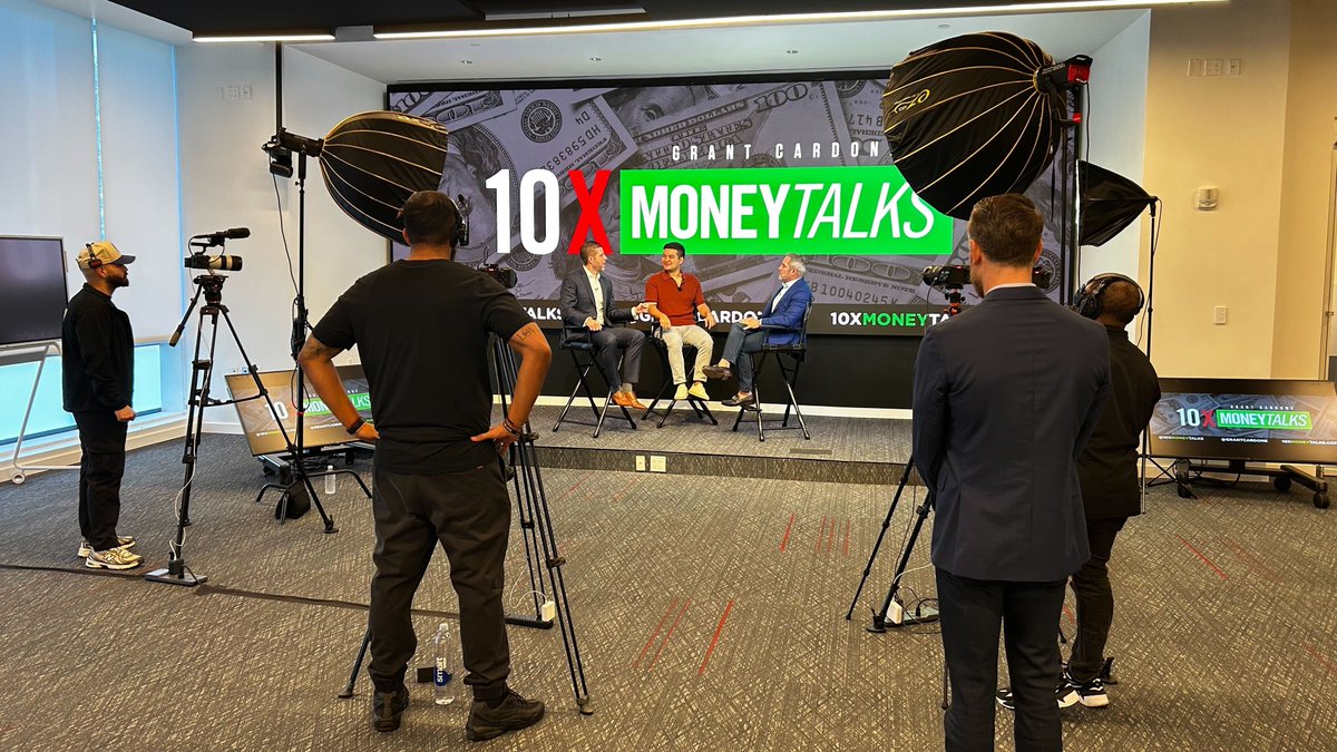 ashergenoot's tweet image. Great morning in studio with @GrantCardone and @EricTrump diving into @ABTC and the new Bitcoin economy. Full episode coming soon!