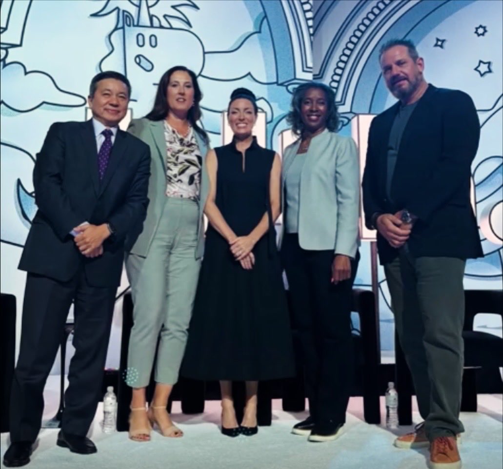 What a great conversation at HLTH. A genuinely in-the-moment discussion regarding who should &amp; can intervene as federal funding for science, research, &amp; public health declines. Despite dwindling federal support, the cooperative research required for discoveries is still possible.