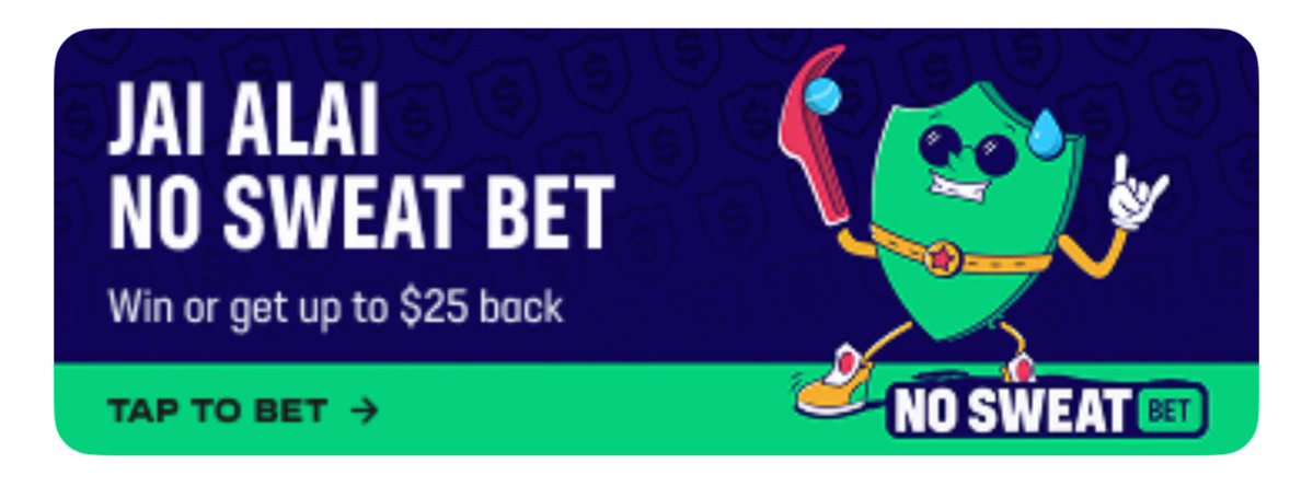 Kyle (@kylejustbets) on Twitter photo Jai Alai Friday No Sweat on <a href="/HardRockBet/">Hard Rock Bet</a> again tonight 😈 
Let’s turn tf up and cash another mega
Who’s riding tonight?! ❤️ Jai Alai Friday No Sweat on <a href="/HardRockBet/">Hard Rock Bet</a> again tonight 😈 
Let’s turn tf up and cash another mega
Who’s riding tonight?! ❤️