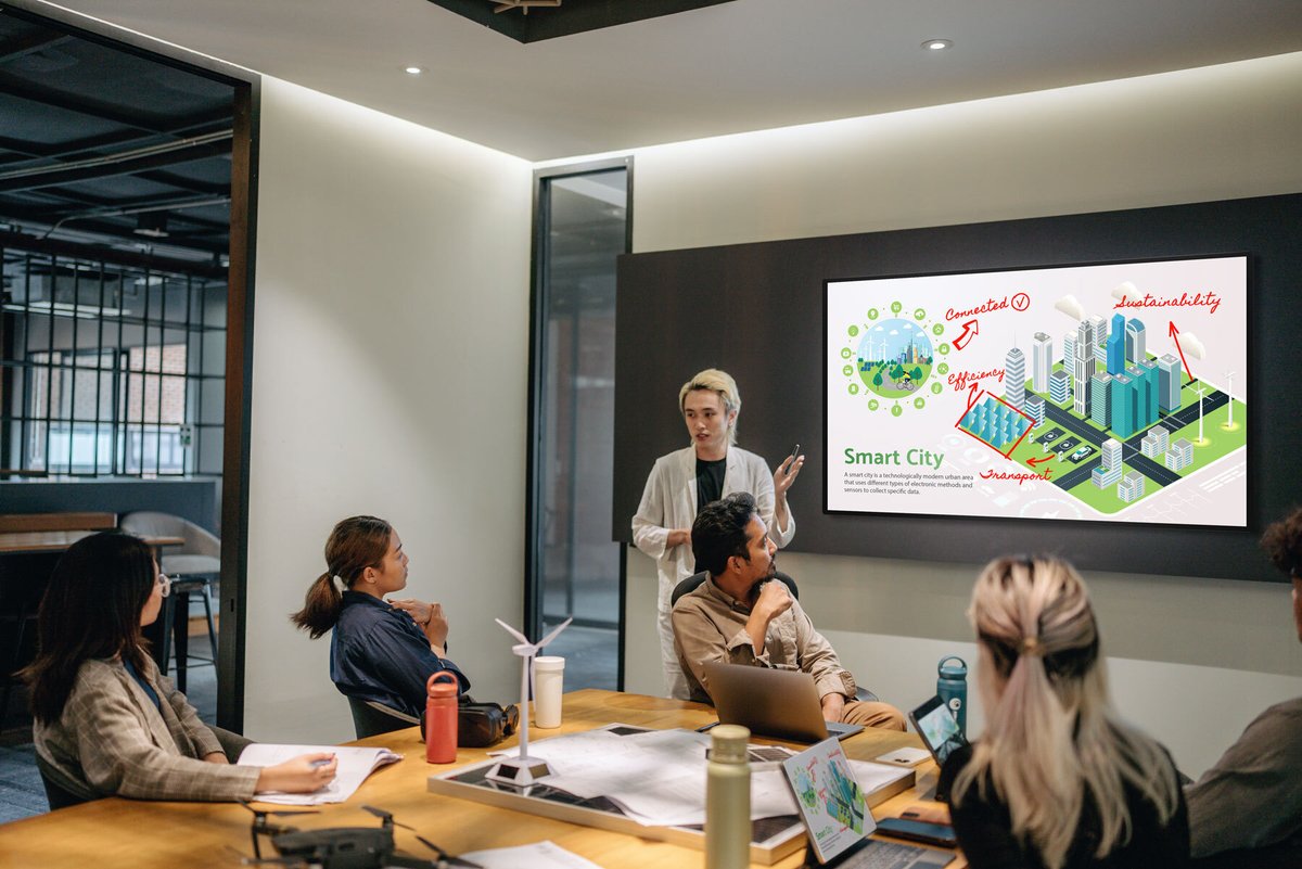 ProdataImaging's tweet image. Enhance team meetings with the AQUOS BOARD® Collaboration Display! 4K clarity, up to 20 touch points, and a Pen-on-Paper® experience ensure engagement at every level. Ideal for schools or offices! #TeamworkTech #CollaborationTools