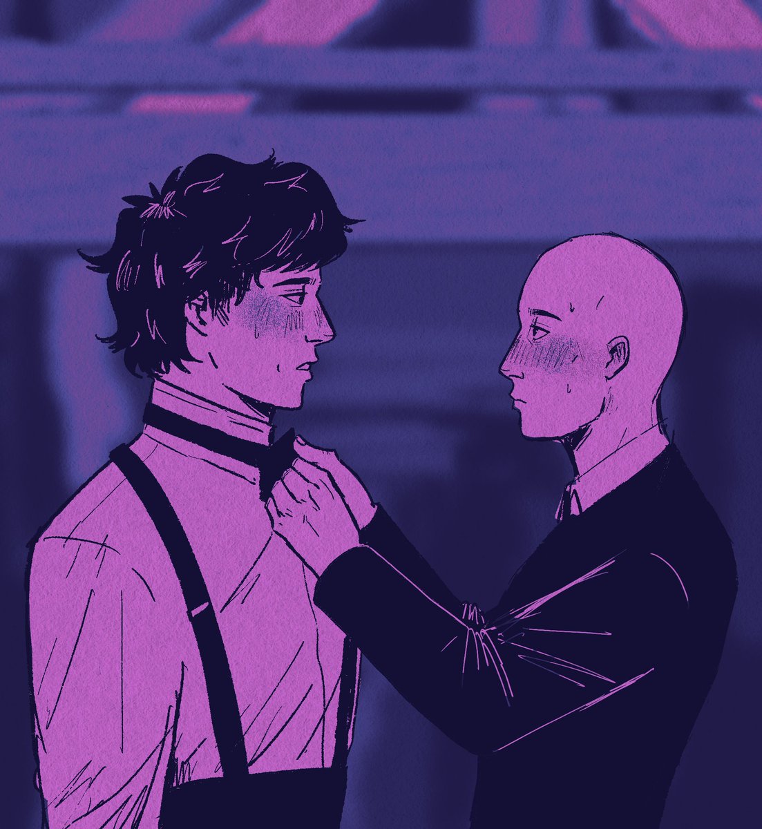 an inch away from more than just friends #smallville #clex