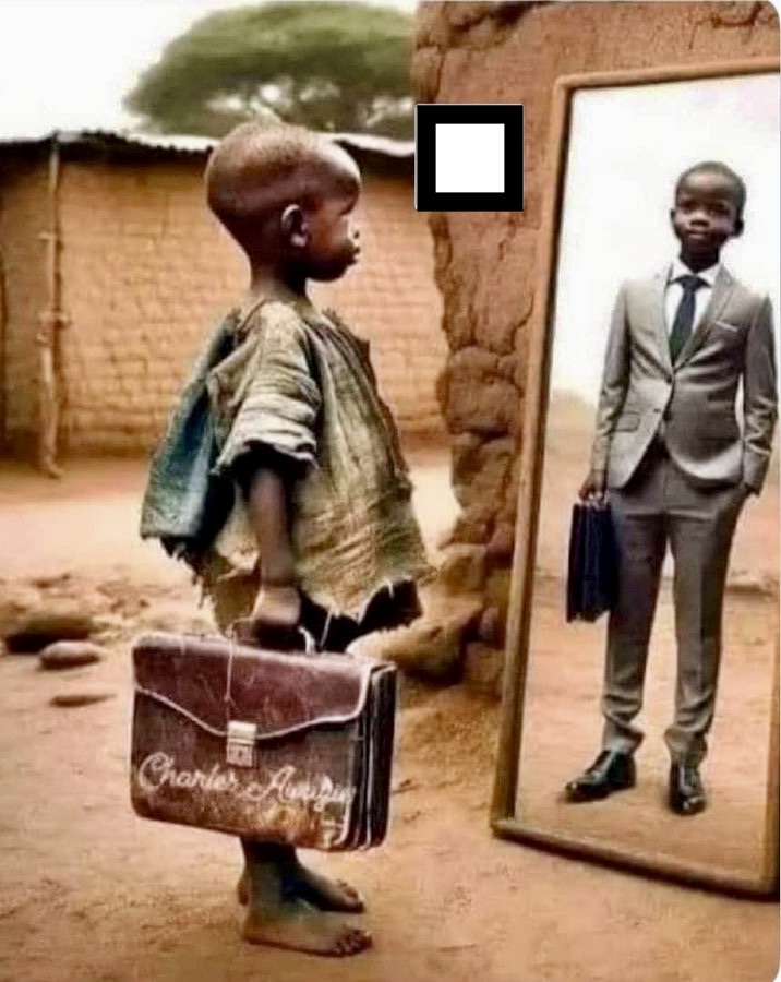 This child has a clear vision of his future and seems to have a road map in place.