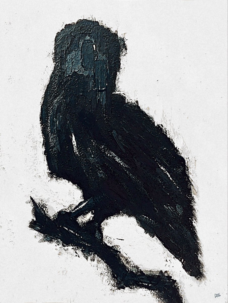 Since Halloween is so close, we wanted to share our children of the night! The curious crow and the raven are available on our website!