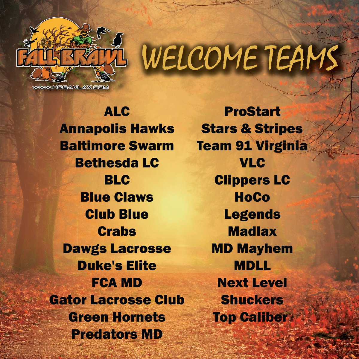 In 9 days we'll be brawling...