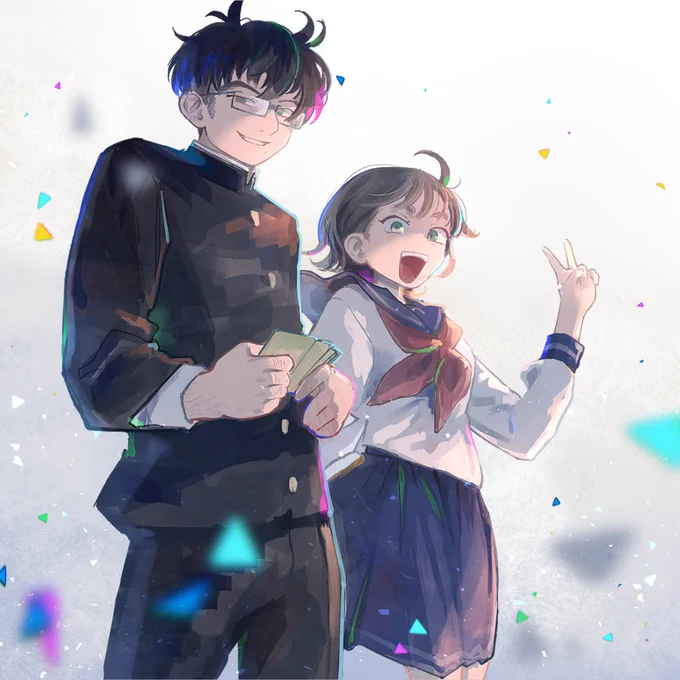 会大まとめ | ナキエイドー #pixiv https://t.co/9EF8qDibmA  

陰ラブのだいだいくん&amp;会長さんのファンフィクをまとめました〜
2023年ごろ描いたものばかりで恥ずかしいですが…! 