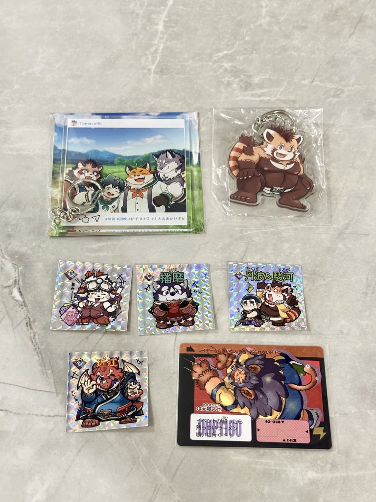 OneBigTigerrrr's tweet photo. 地镇祭一回来就赶着出差，都忘了发战利品。
第一次参加同人展，小众但又惊喜，明年还想参加。(´∀｀; )
#地魂地鎮祭 #魂これ https://t.co/eANb7cOtoJ
