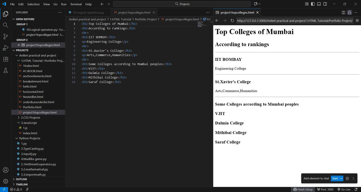 ianiket_yadavs's tweet image. ☑️Day 59 of #100DaysofCode
Today I have done revision of everything what I have learnt till now make some changes in my program , experimented many things in codes & overthink a lot career , life & many things  Happy with my progress 🙂👍
#Coding #DSAwithKunal #HTML #CSS