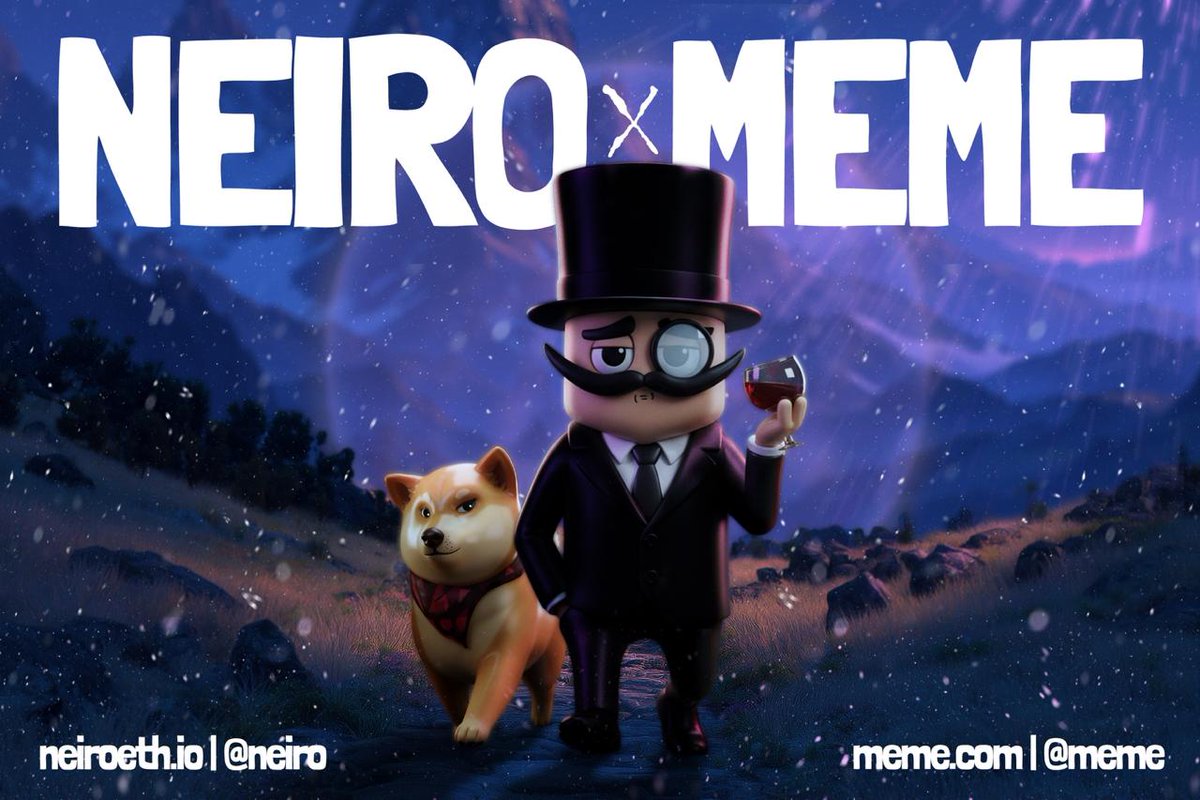 Neiro is a launch partner of the <a href="/meme/">meme.com</a> diamond hand game 🍷 
Enjoy a 2x boost for diamond handing $NEIRO!