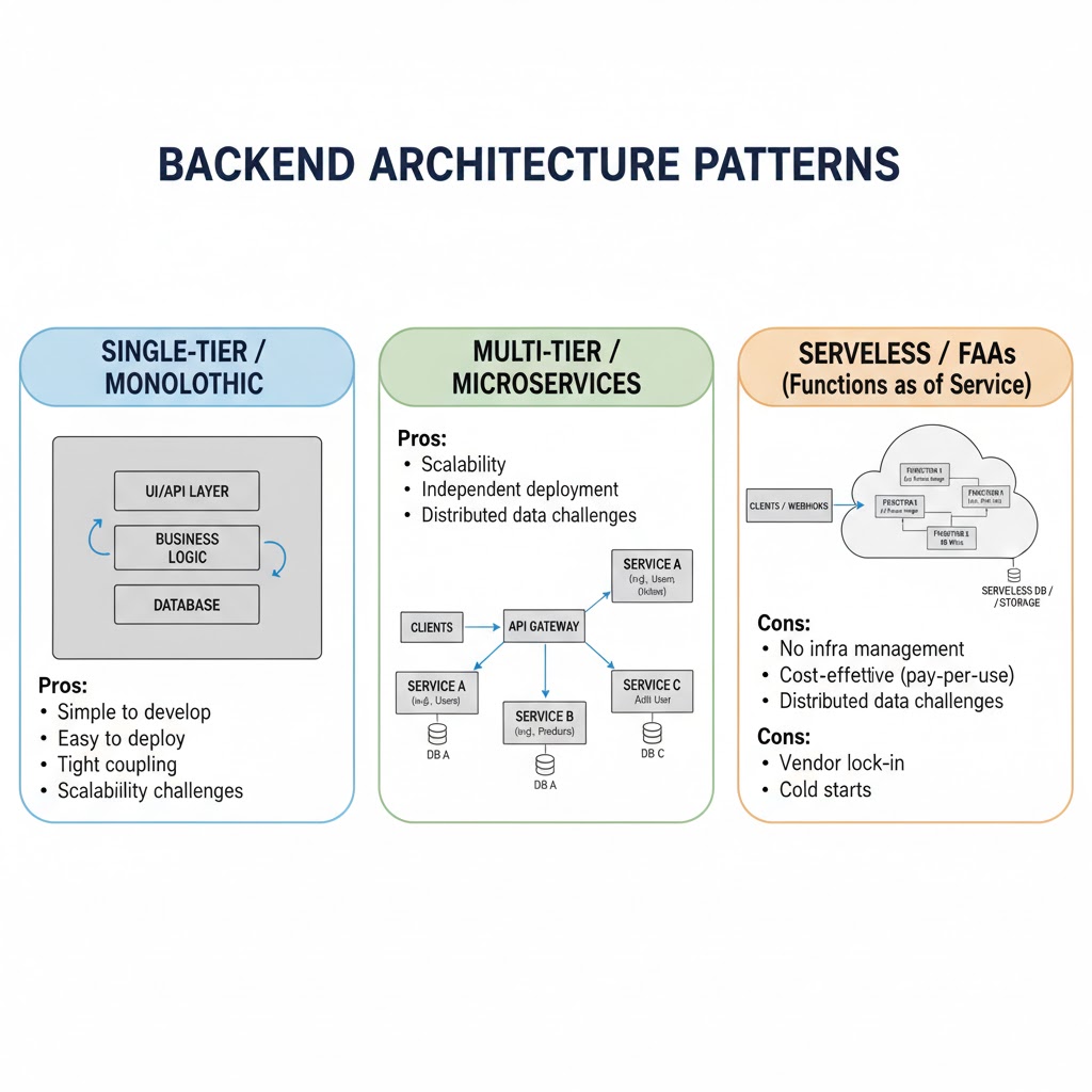 e_opore's tweet image. Backend Architecture Patterns
Introduction
→ Backend architecture defines how backend components are structured, interact, and scale.
→ It determines system performance, maintainability, and reliability.
✓ The right pattern ensures flexibility, scalability, and efficiency.…
