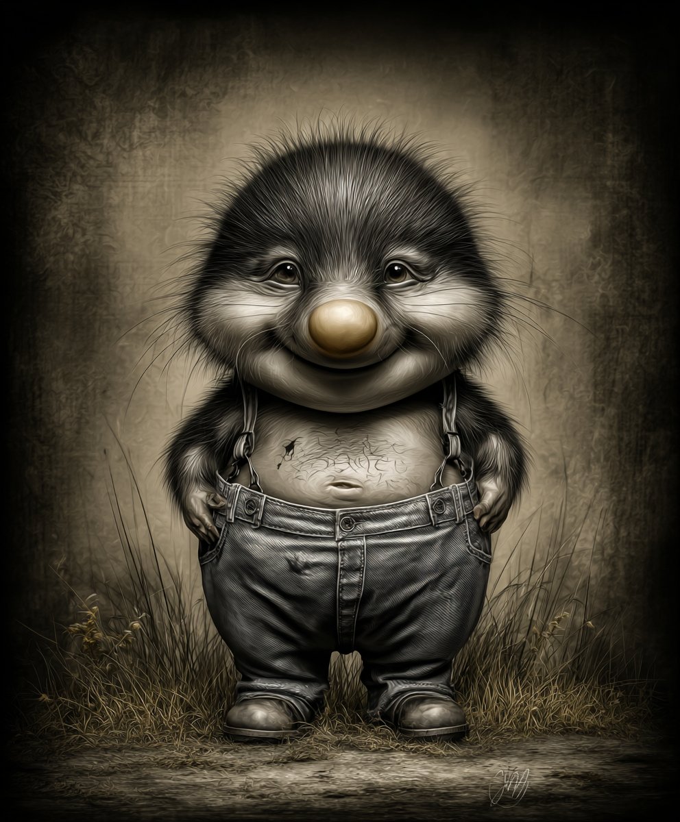 Today's Daily Theme is: star-nosed mole on #midjourney 
#CzechAIArtists #AI #Midjourney #Aiartcommunity #AIart 
Krtek hvězdonosý