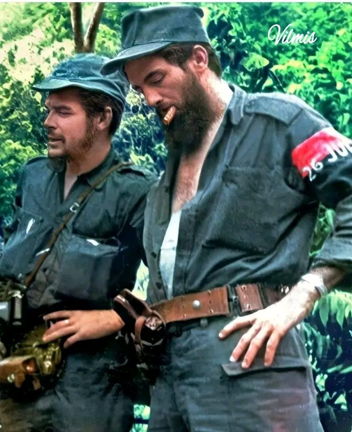 Recibí tu nota, veo que Fidel te ha puesto al frente de la Escuela Militar, mucho me alegra, pues de ese modo podremos contar en el futuro con soldados de primera.
#CamiloEsPueblo
#SeñorDeLaVanguardia
#CheVive
