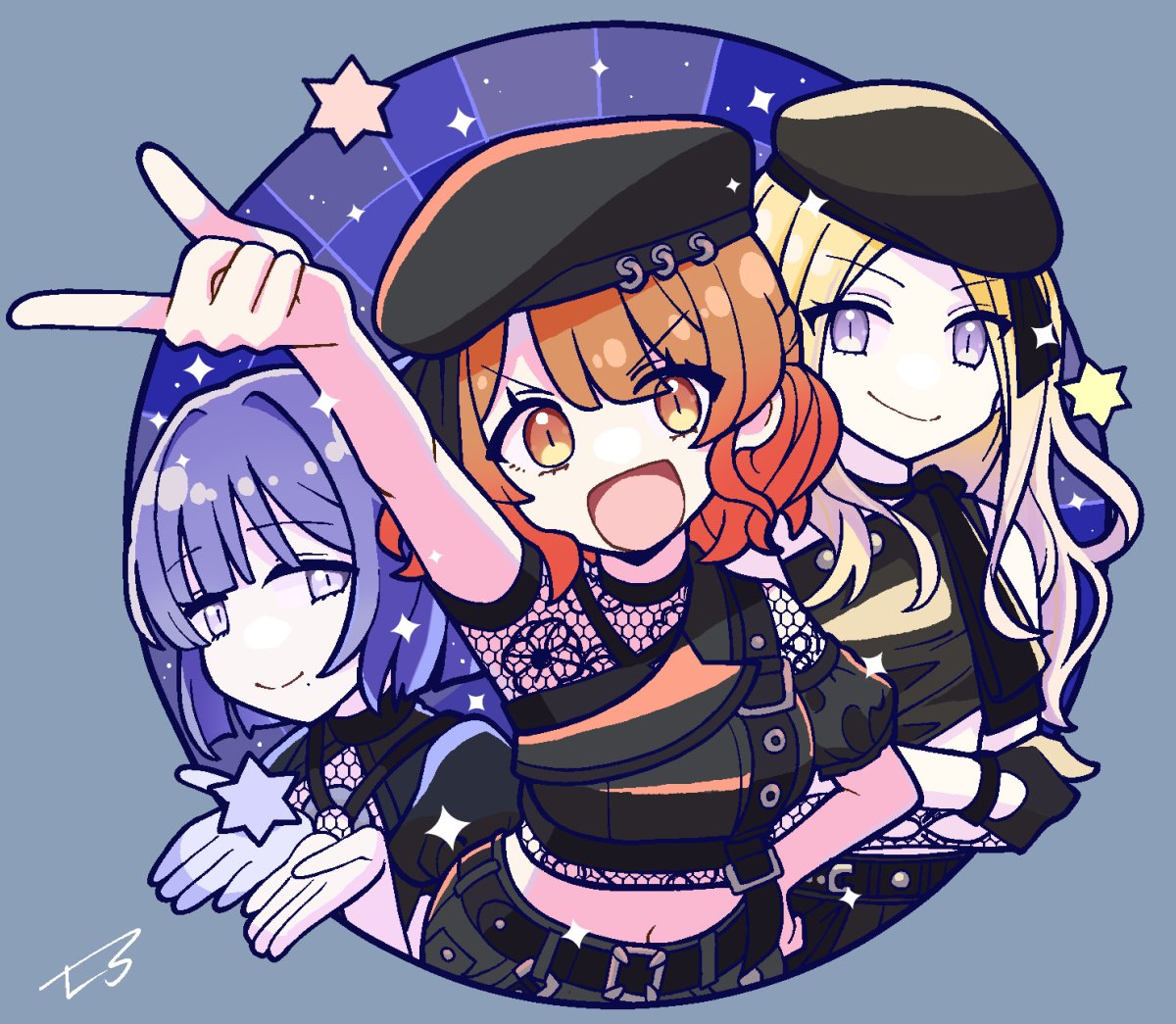 11/16開催の #GSF02 で頒布する新作ステッカーです！！！！星空みたいにキラキラさせます！！！！