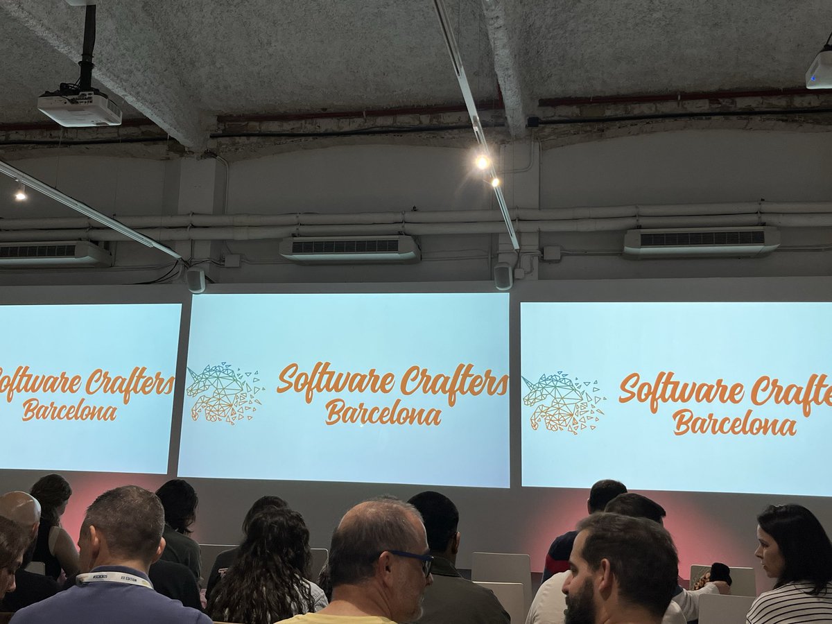 👋 <a href="/bcnswcraft/">🦄 Software Crafters BCN 📅 16-17 de octubre 2026</a> Otro año más, ya estamos por aquí 😁 #SCBCN25