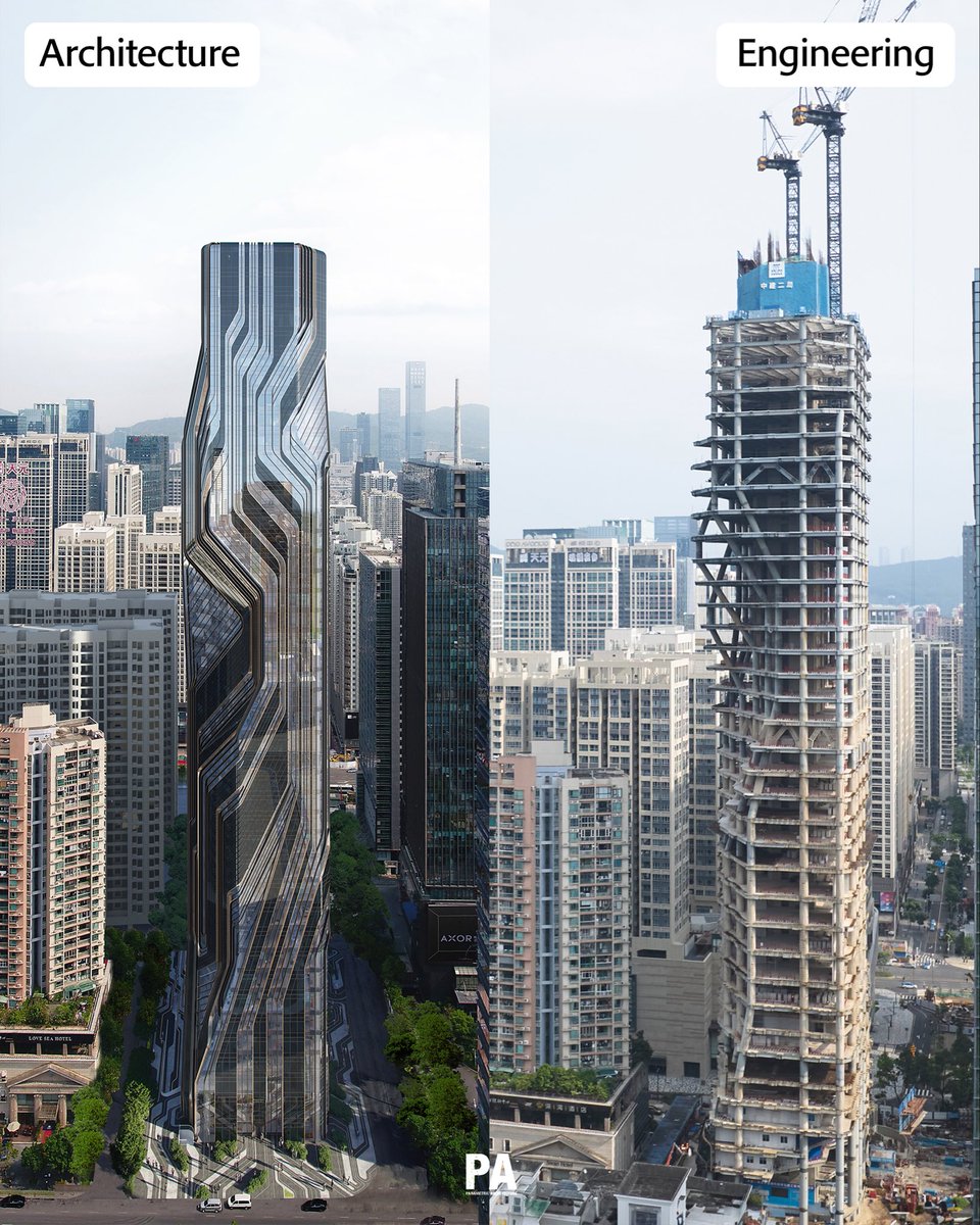 parametricarch's tweet image. Architecture and engineering: two languages telling one story🏗️