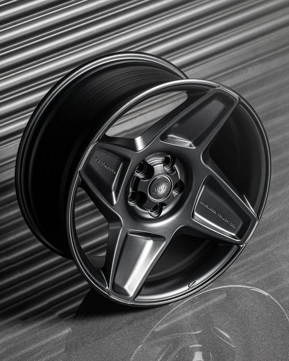 ProjectKahn's tweet image. Jeep Wrangler JL (2018–Present) – Mondial Heavy Duty RS-Forged Alloy Wheels
Price: £2,400 (INC. VAT)

Size: 9.5 x 20&quot; (Front &amp;amp; Rear)
Colour: Matt Black
Vehicle: Jeep Wrangler JL (2018–Present)

See more: projectkahn.com/products/jeep-…

Copyright Design by KAHN®

#JeepWranglerJL #Jeep