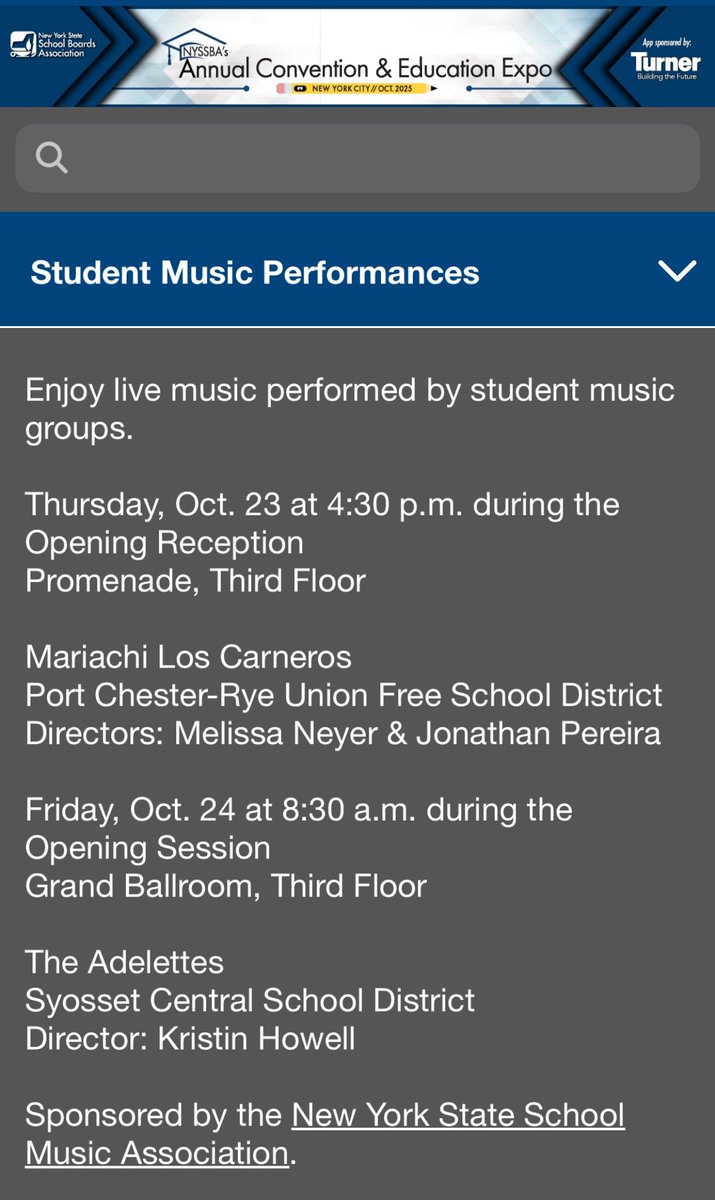Ceonofrio's tweet photo. So proud of our students performing at the NYSSBA Convention last night! They truly made us #pcproud 💙
@AureliaHenriqu3 @PortChesterUFSD 
@PCFine_PerfArts 
@JoAnneFerrara https://t.co/FfkCT7fooP