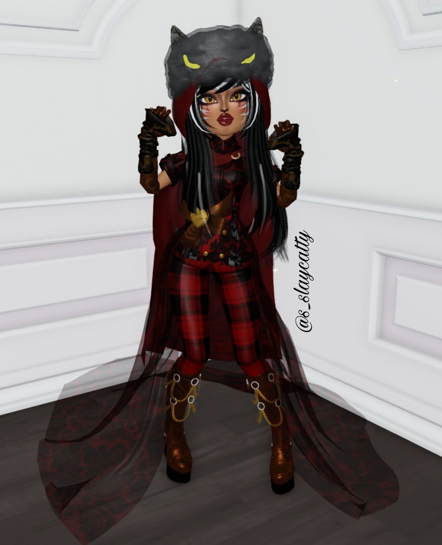 s_slaycatty's tweet image. Cerise Hood❤️🐺 @ITGIRLRoblox
@ITGIRLRobloxHQ #lookbook #CeriseHood #everafterhigh #itgirlroblox