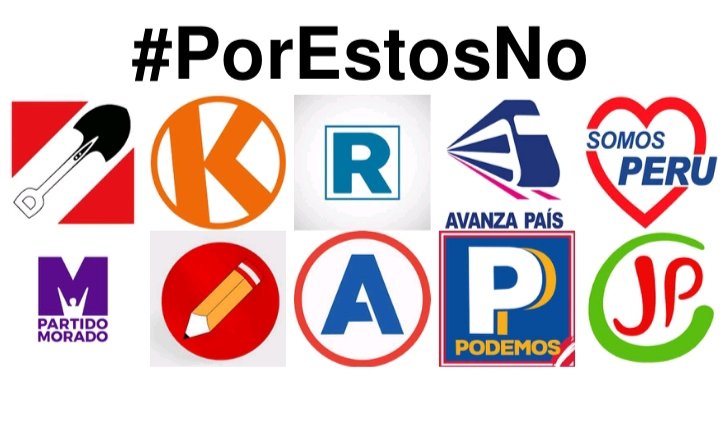 AaronRios90's tweet image. #PorEstosNo. Los 10 partidos con presencia en el Congreso son responsables del debilitamiento acelerado de la democracia.
Quebraron la independencia y separación de poderes, aprobaron leyes que favorecen a la criminalidad, blindaron a Dina Boluarte y hoy sostienen a José Jerí.