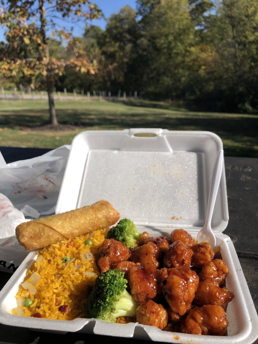 Park lunch 🌳🥡