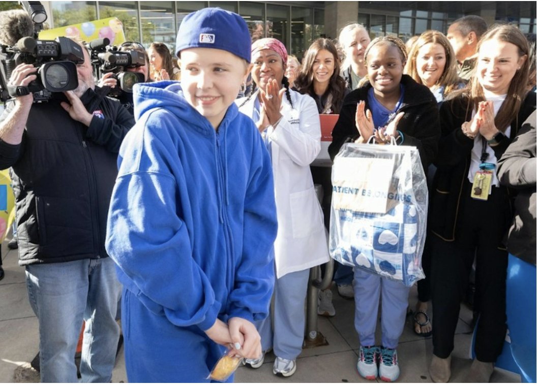 Welcome home, Sophia. After nearly two months in the hospital, we all rejoice that she’s home and reunited with her Annunciation classmates.

startribune.com/sophia-forchas…