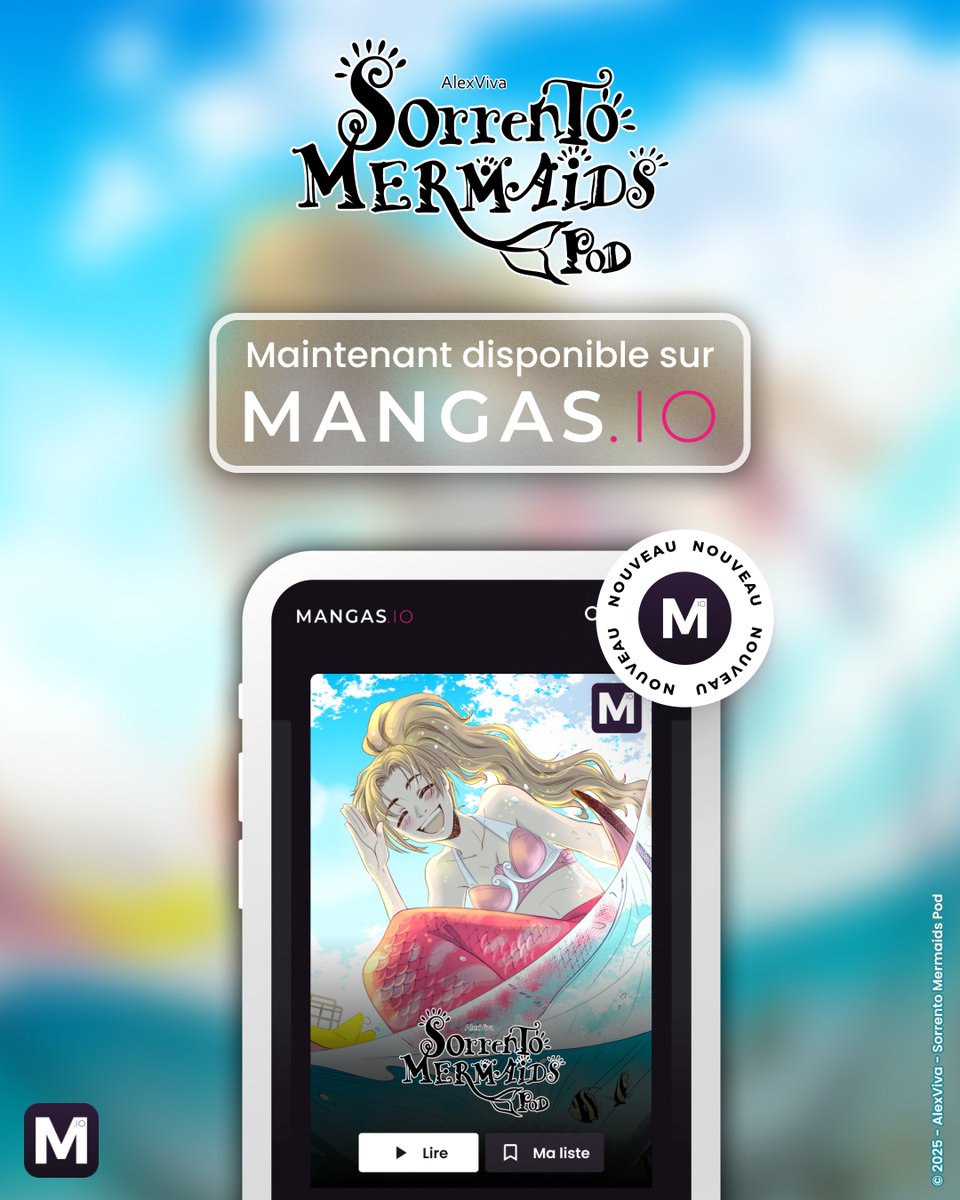 Plonge dans le rêve d’Iris et deviens sirène avec elle ! 🧜‍♀️

Depuis qu’elle a vu un spectacle de sirènes professionnelles, Iris n’a qu’un but : rejoindre le prestigieux Sorrento Mermaids ! Entre émerveillement, doutes et passion pour la mer, elle devra prouver qu’elle a l’âme