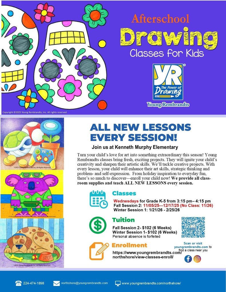 The 2nd round of the Drawing Club will begin November 5, 2025. Still time to sign up.

campscui.active.com/orgs/YoungRemb…