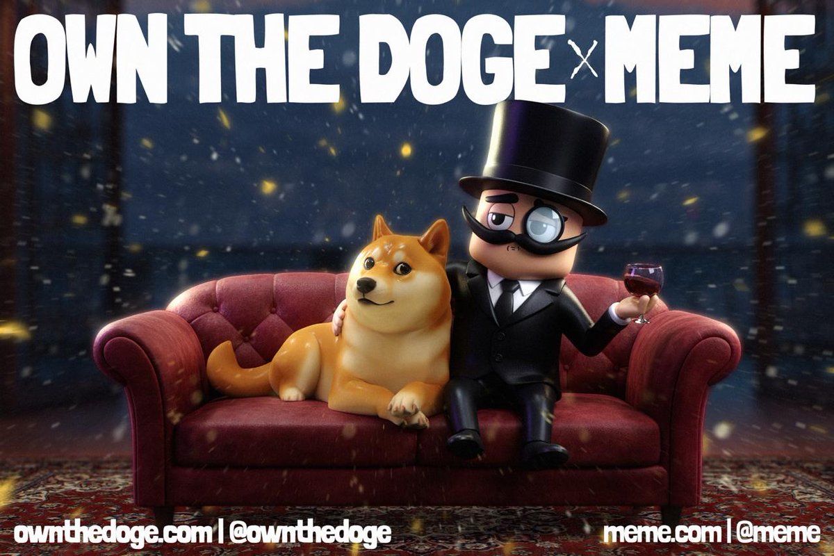 ownthedoge's tweet image. We're excited to team up as launch partners for the @meme Diamond Hand Game!
Lock in that 2x boost by diamond handing $DOG