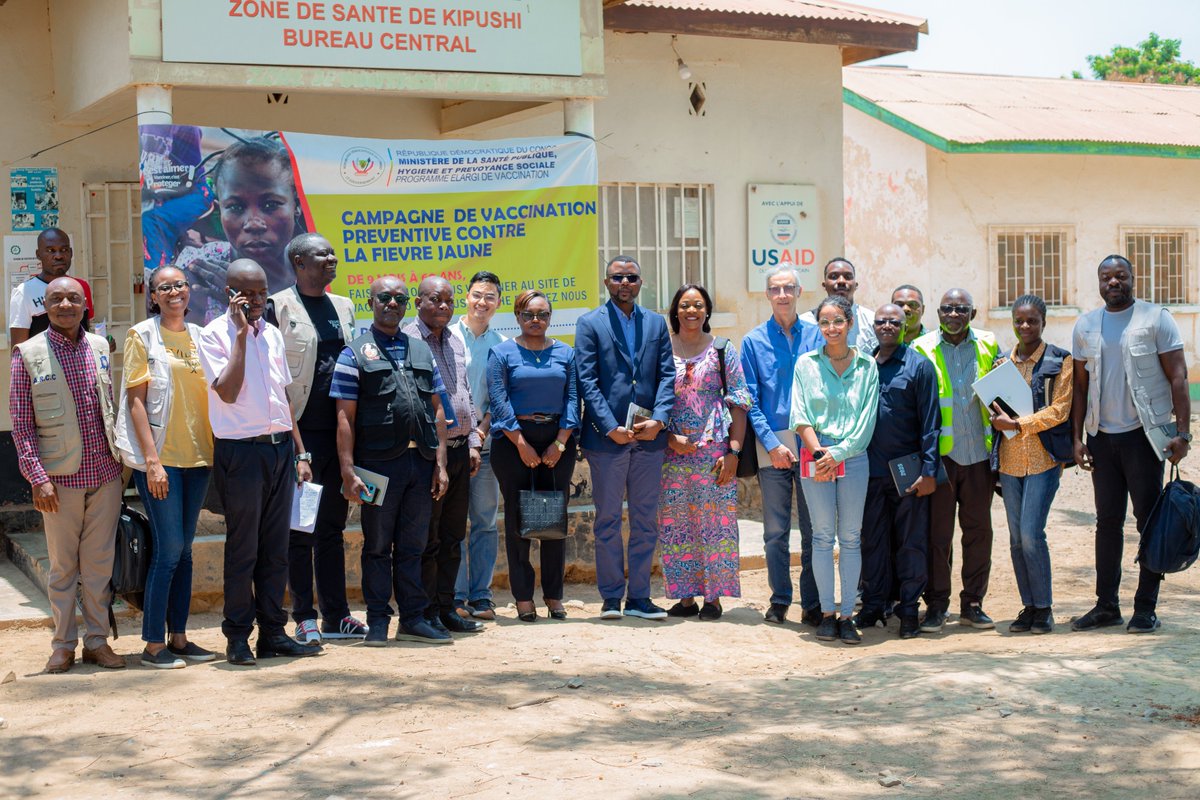 VillageReachAfr's tweet photo. Visite fructueuse dans le #HautKatanga par la délégation mixte @Pev_rdcongo @gavi @gatesfoundation @OMSRDCONGO @UNICEFDRC #VillageReach @SANRU_asbl dans le cadre du suivi de la campagne #fievrejaune et #IPVS, et l'atelier d'échanges sur l'introduction du vaccin #rougeolerubeole https://t.co/XZvmSNqLMR