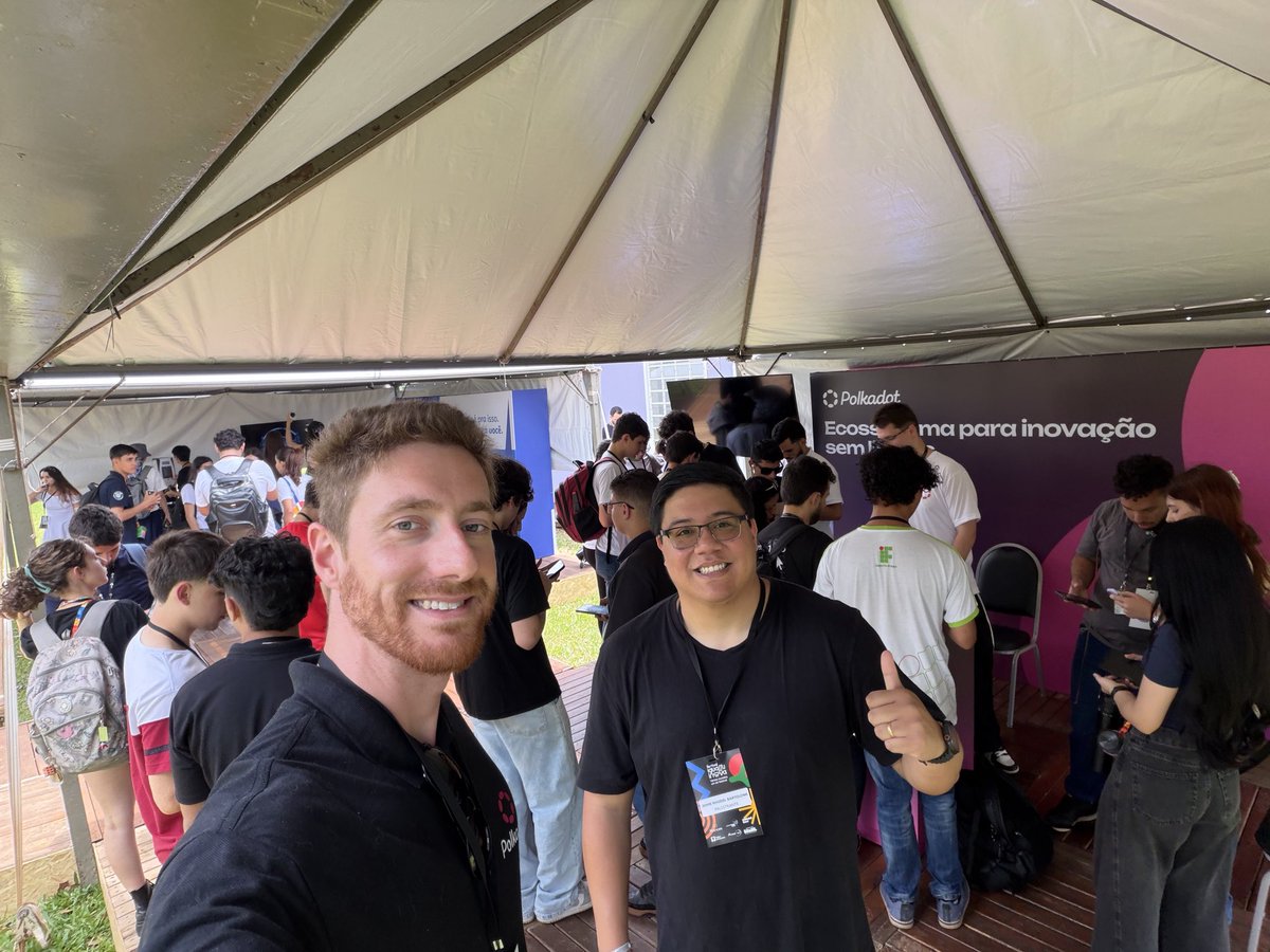 johnrhodelb's tweet image. We are still strong on the third day of the festival with @Polkadot and @SunsetLabsBD ! 

Youth at full steam learning about the ecosystem and that blockchain is not just a moment but a revolution!

Thank you for Believe in the potential @PolkadotEB .

@Web3foundation @paritytech