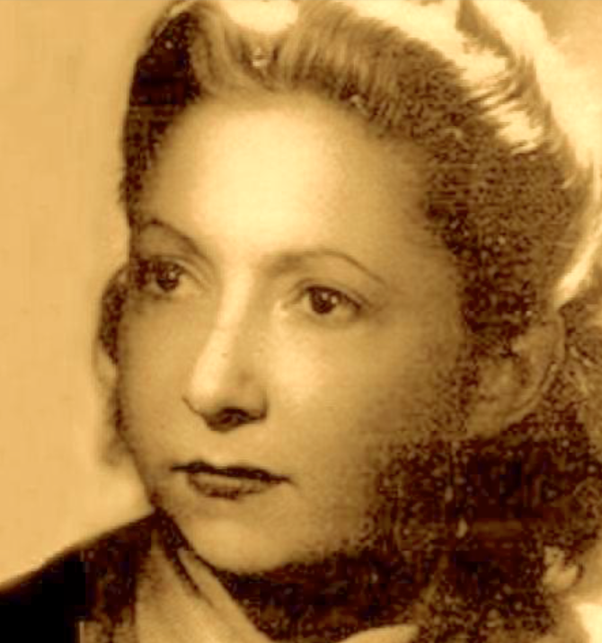 Une secrétaire,malvoyante, qui fournit 700 faux-papiers. En avril 1944 elle arrive à Ravensbrück. Malade. "Cessez votre comédie", assène le docteur allemand. Mais elle vivra. Et en 1946, en obtenant de l'approcher très près, elle identifiera son bourreau au procès. Irène Ottelard