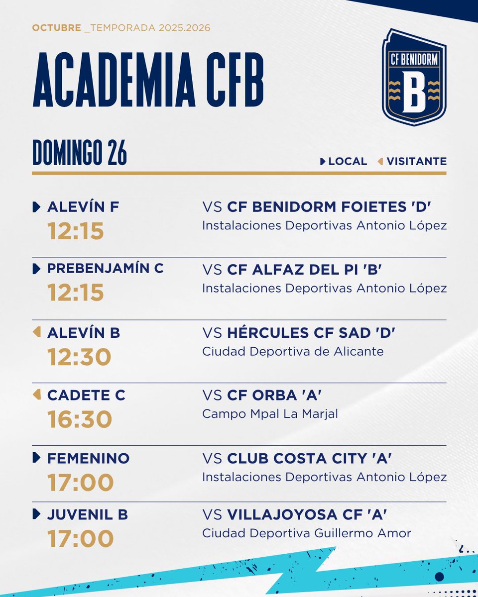 CF Benidorm Academia tweet media