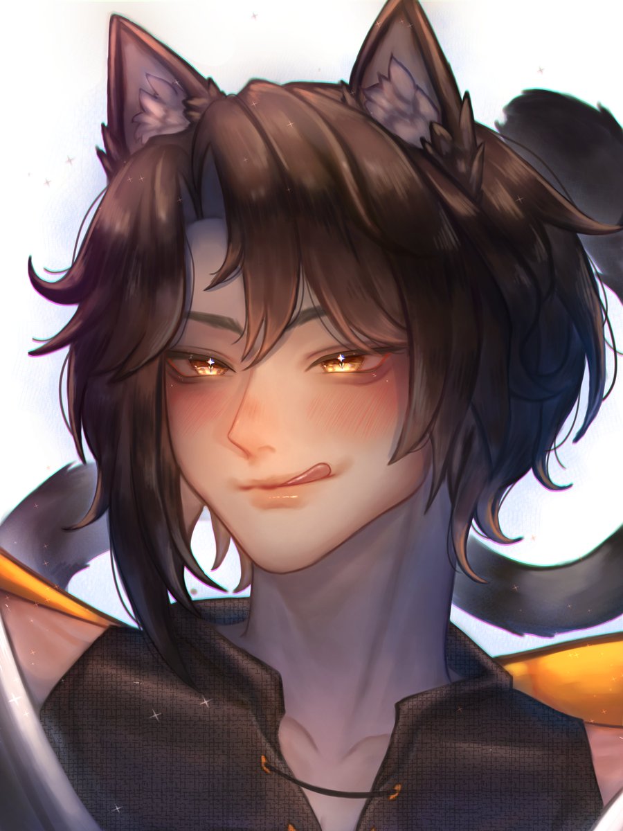 I'm feeling a bit mischievous today

 Made by the amazing artist <a href="/NyomNm/">Nyom | VGEN & KOFI : WAITLIST</a>