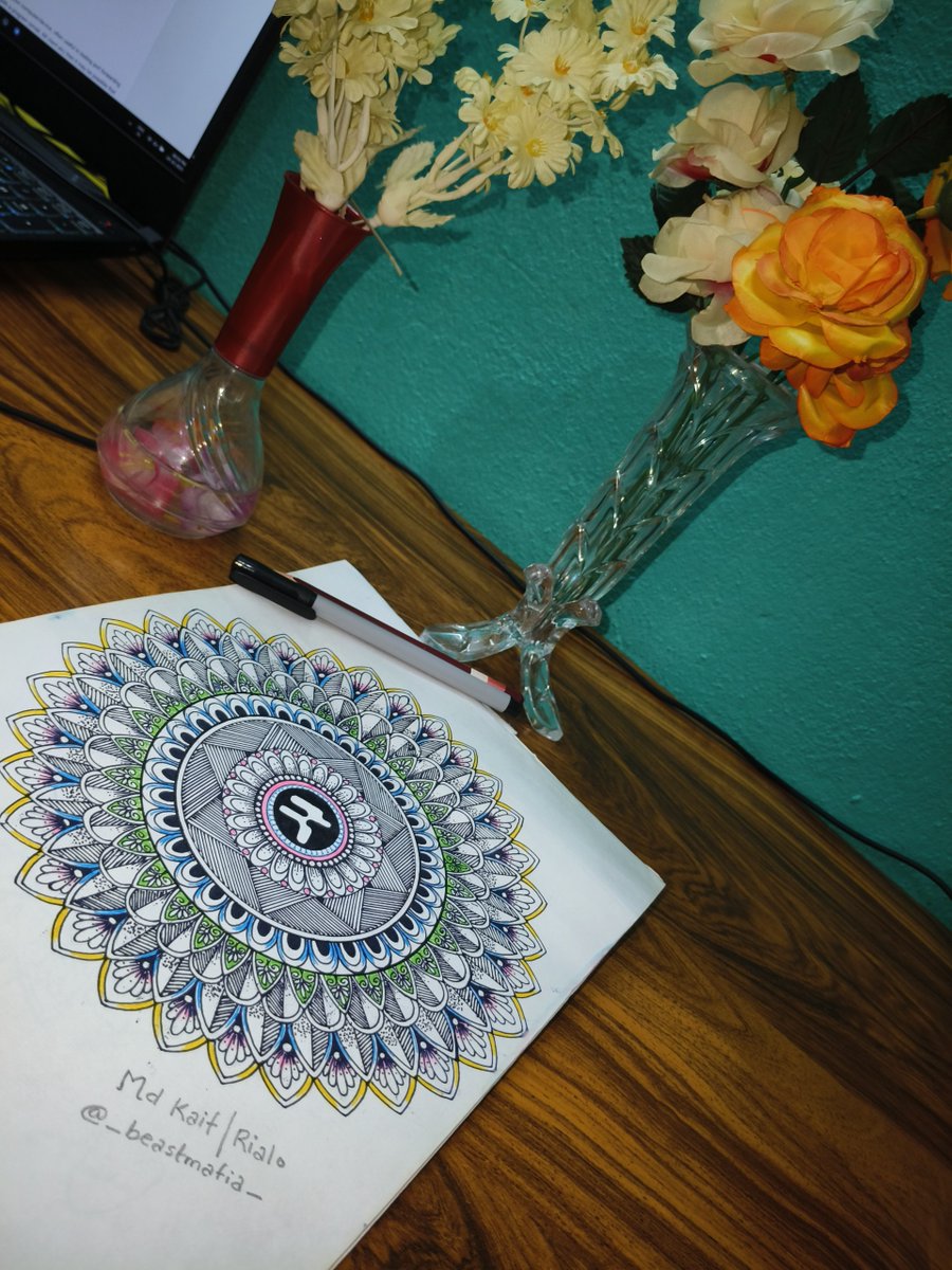 0xZenitsuWeb3's tweet image. Becoming a part of Rialo Club has been really special moment for me..💖

To celebrate this milestone, I created a small piece of Mandala Art dedicated to @RialoHQ
A little contribution from the bottom of my heart.

Every line, every pattern in it represents how beautifully Rialo…