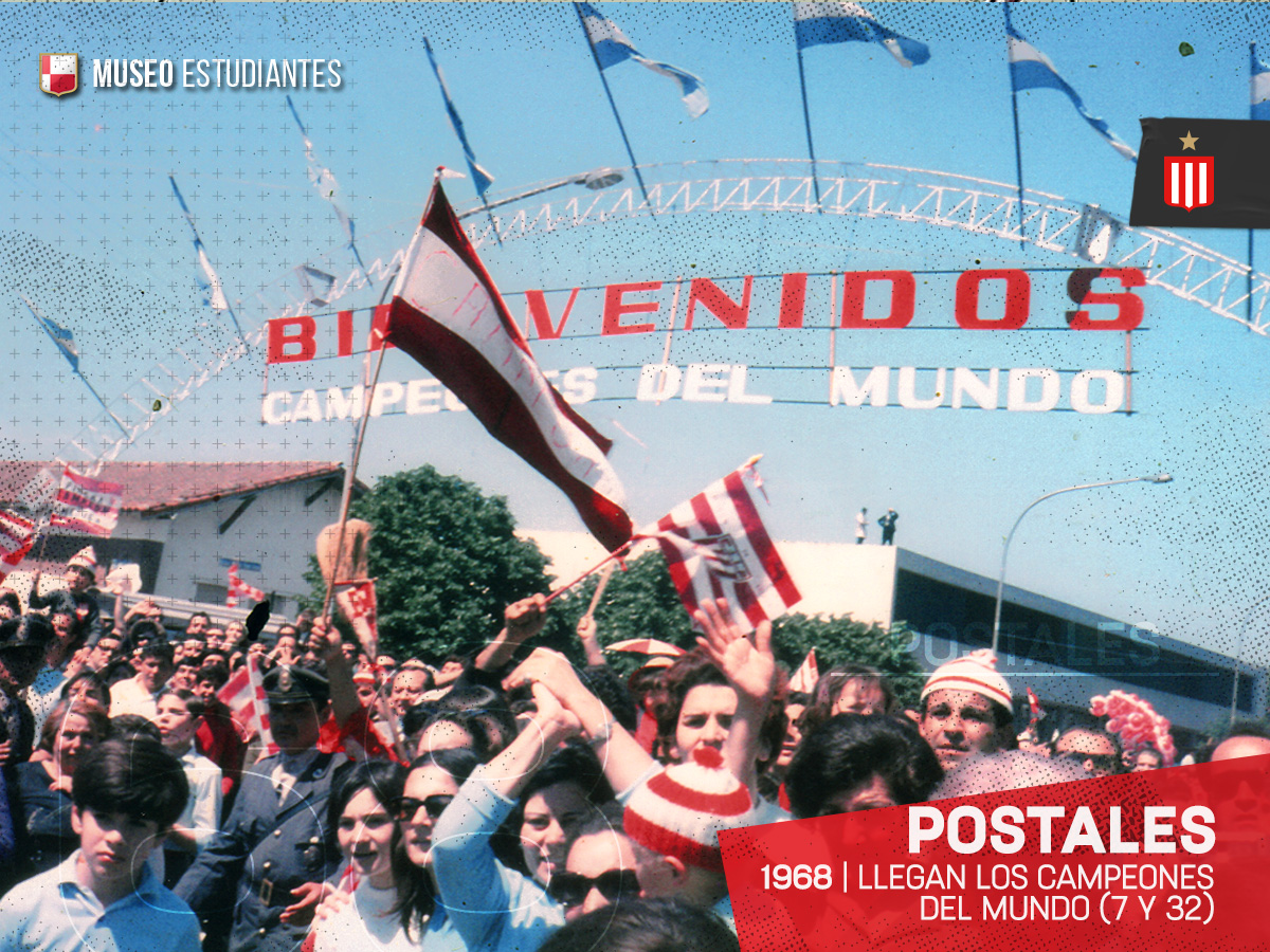 EdelpMuseo's tweet image. 📬 🇦🇹 POSTALES 

LLEGAN LOS CAMPEONES 1968, y la ciudad se vistió de rojo y blanco para recibir a nuestros héroes, una fiesta que quedó en el recuerdo de cada uno de los platenses...

¿Y VOS? DONDE LOS VISTE ¿O A VOS, QUÉ TE CONTARON DE ESE DÍA?

#Postales #EDLP #MuseoEstudiantes